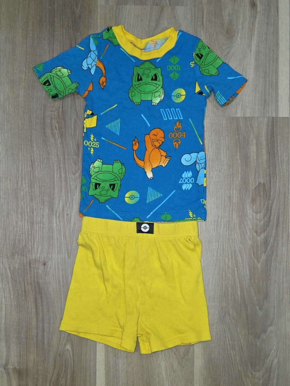 •Pokemon• Little Boys Starter Pokemon 2 Piece Pajamas